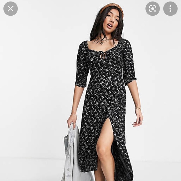 Hollister Floral MIDI dress - Picture 1 of 4
